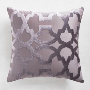 NEW Z Gallerie Edessa Amethyst Purple Euro Pillow Sham